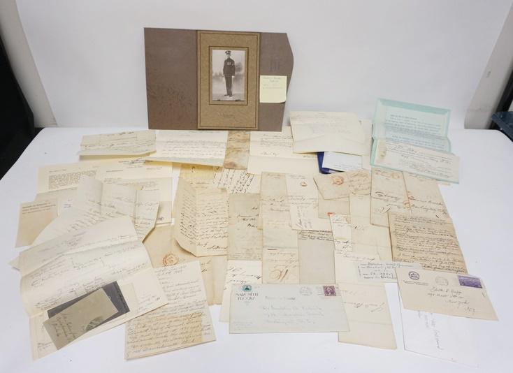 EPHEMERA LOT-MOST EARLY TO MID 19TH CENTURY: EPHEMERA LOT-MOST EARLY TO MID 19TH CENTURY