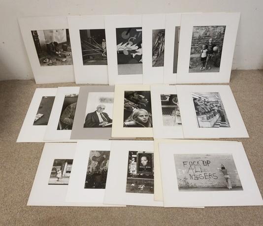 LOT 18 MATTED VICTOR G. MACAROL PHOTOGRAPHY PRINTS: LOT 18 MATTED VICTOR G. MACAROL PHOTOGRAPHY PRINTS, MOST OF WHICH ARE SIGNED. 20 IN X 16 IN INCLUDING MATTE