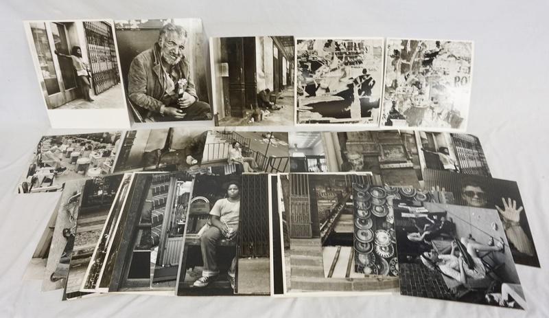 LARGE LOT OF VICTOR G. MACAROL PHOTOGRAPHY PRINTS: LARGE LOT OF VICTOR G. MACAROL PHOTOGRAPHY PRINTS ON BOARD/CARD STOCK. MANY OF WHICH ARE PENCIL SIGNED