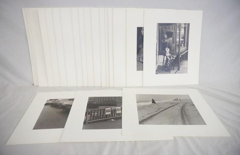 LOT OF 20 MATTED VICTOR MACAROL PRINTS: LOT OF 20 MATTED VICTOR MACAROL PHOTOGRAPHY PRINTS MANY OF WHICH ARE PENCIL SIGNED 16 IN X 20 IN INCLUDING MATTE