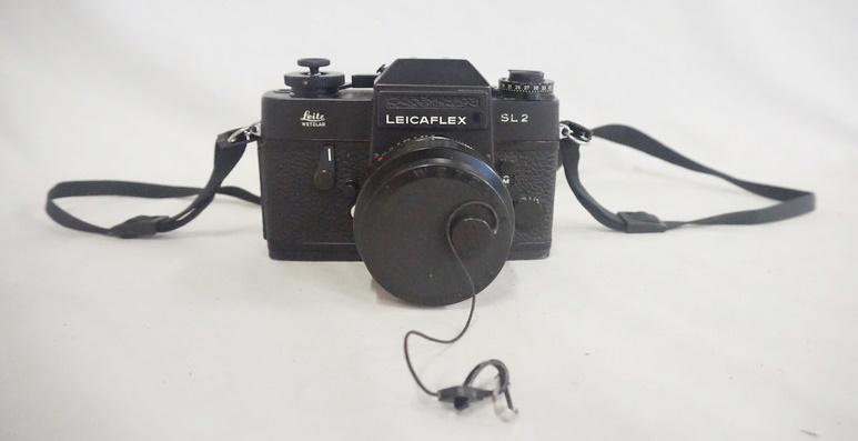 LEITZ WETZLER LEICAFLEX SL2 CAMERA W/ LENS (1 of 5)
