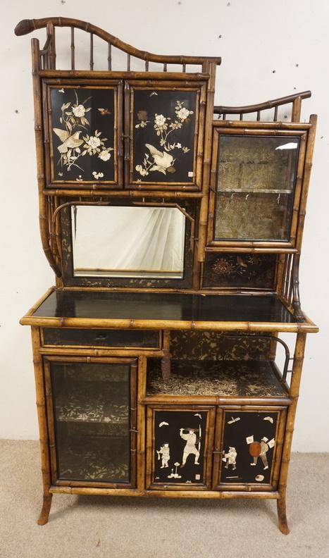 EXCEPTIONAL BAMBOO ETEGERE (1 of 12)