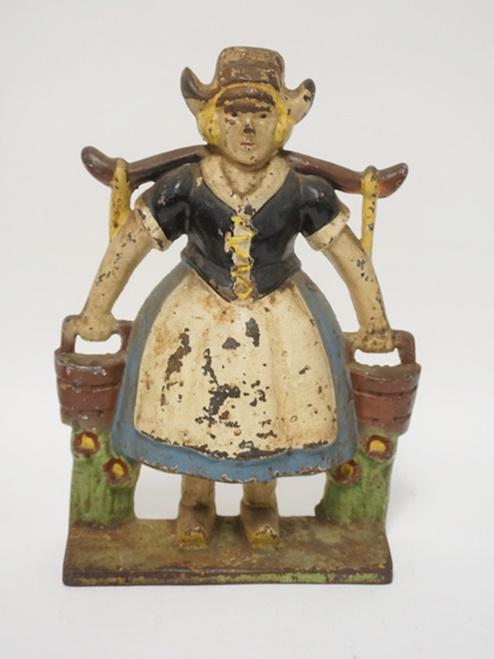 LARGE CAST IRON DOOR STOP (1 of 2)