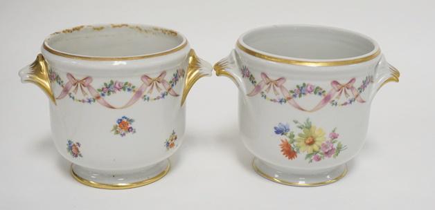 2 LIMOGES FRANCE CACHE POTS (1 of 3)