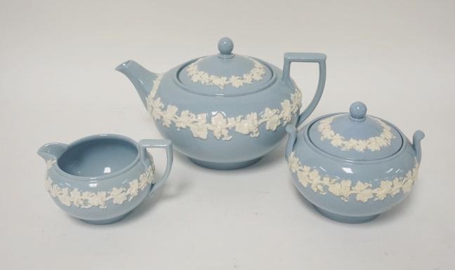 WEDGWOOD EMBOSSED QUEENSWARE (1 of 2)