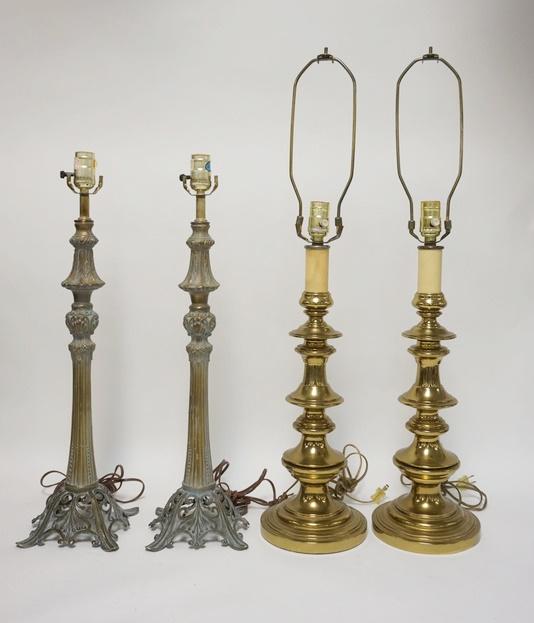 2 PAIRS OF LAMPS (1 of 1)
