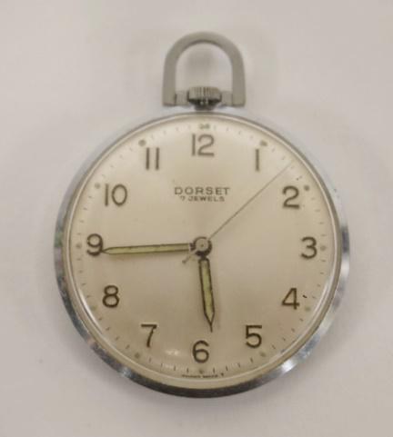 DORSET 7 JEWEL POCKET WATCH: DORSET 7 JEWEL POCKET WATCH