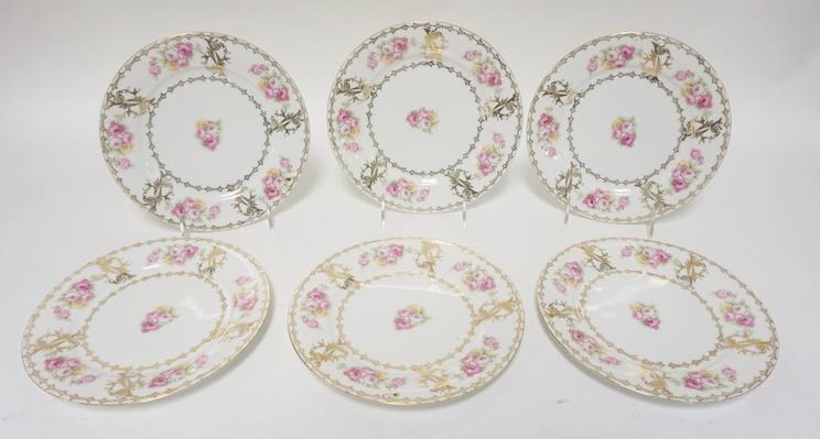 6 IMPERIAL CHINA AUSTRIA PLATES (1 of 3)
