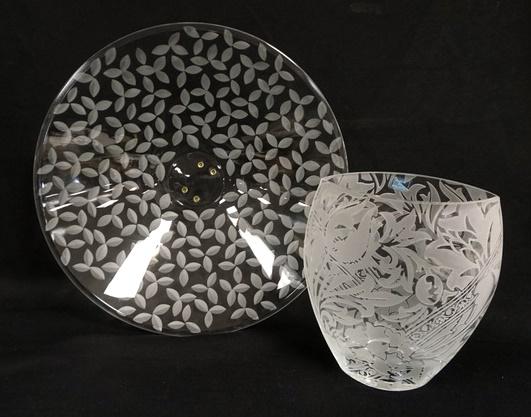 TIFFANY & CO LARGE BOWL & MMA VASE (1 of 3)