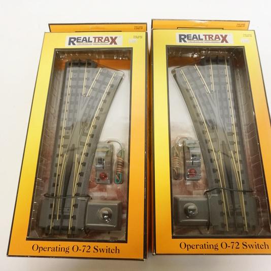 RAIL KING 2 TRAINS O GAUGE SWITCHES (1 of 2)