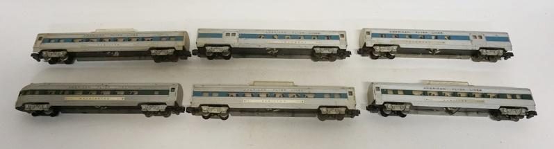 AMERICAN FLYER O GAUGE PASSENGER CARS (1 of 4)