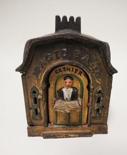 *MAGIC BANK* MECHANICAL BANK (1 of 6)