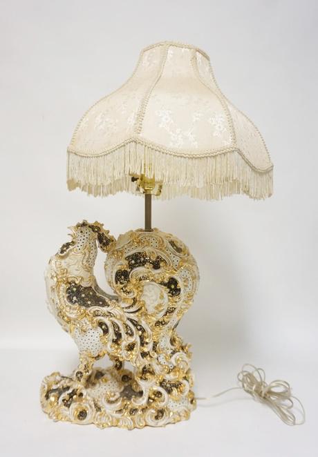 ITALIAN ROOSTER LAMP (1 of 4)