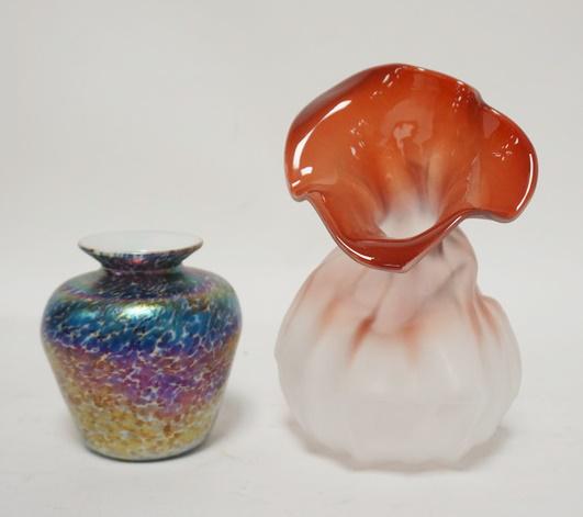 2 PIECES STUDIOS ART GLASS (1 of 4)