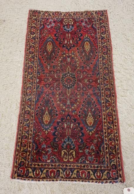 ORIENTAL THROW RUG (1 of 4)