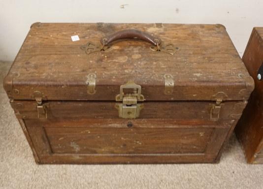 OAK MACHINISTS TOOL CHEST (1 of 2)