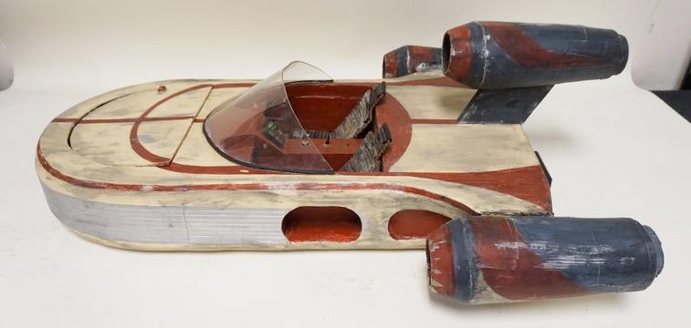 FOLK ART STAR WARS MODEL (1 of 2)