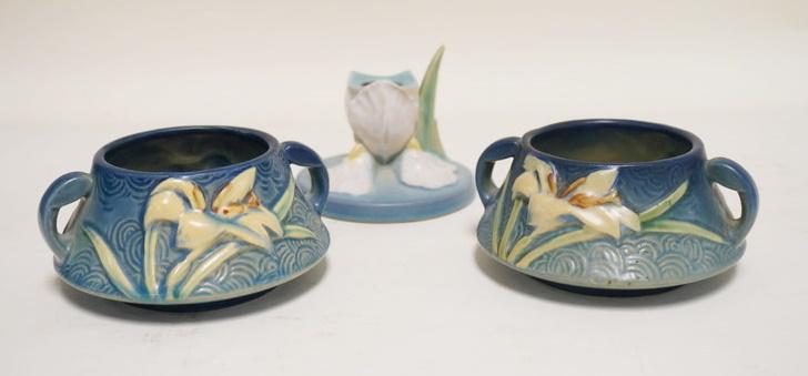 3 PIECES OF ROSEVILLE (1 of 2)