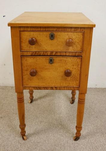 ANTIQUE 2 DRAWER STAND (1 of 5)