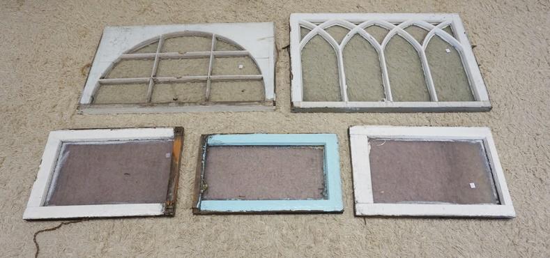 GROUP OF 5 WINDOWS (1 of 3)
