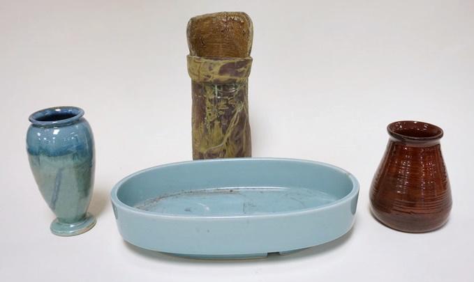 4 PIECES OF ART POTTERY (1 of 4)