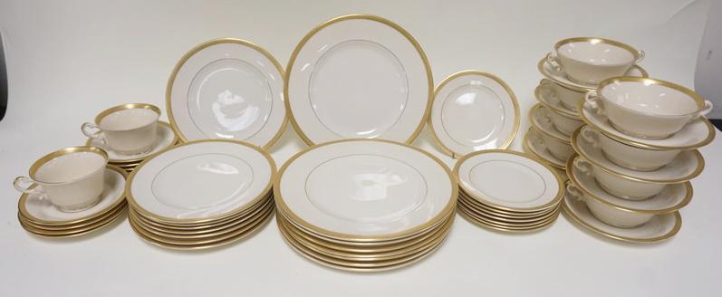 50 PIECE SRYRACUSE *DIANE* DINNERWARE (1 of 3)