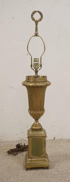 CHAPMAN BRASS LAMP (1 of 2)
