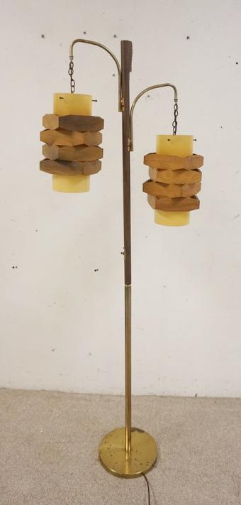 MCM 2 LIGHT FLOOR LAMP (1 of 2)