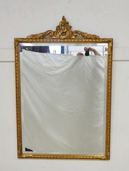 ANTIQUE GILT FRAMED MIRROR (1 of 4)