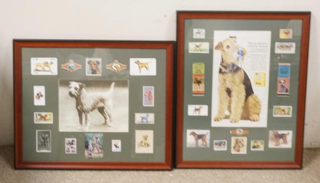 2 FRAMED DOG COLLAGES (1 of 4)