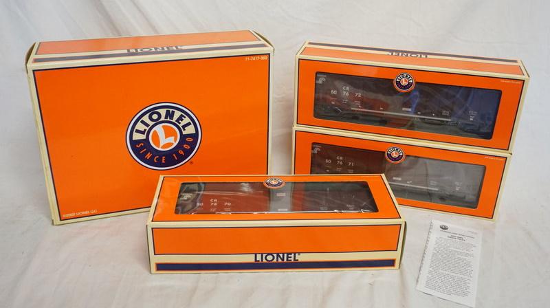 LIONEL CONRAIL BATHTUB GONDOLA 3 PACK (1 of 3)