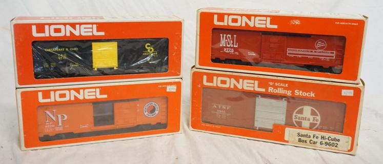 4 LIONEL MODEL TRAINS (1 of 2)