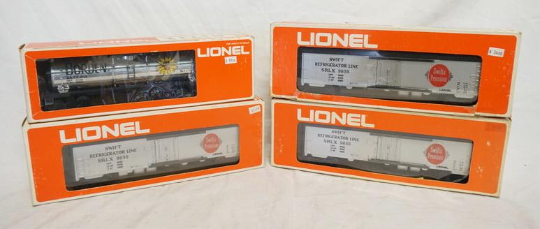 4 LIONEL MODEL TRAINS (1 of 2)