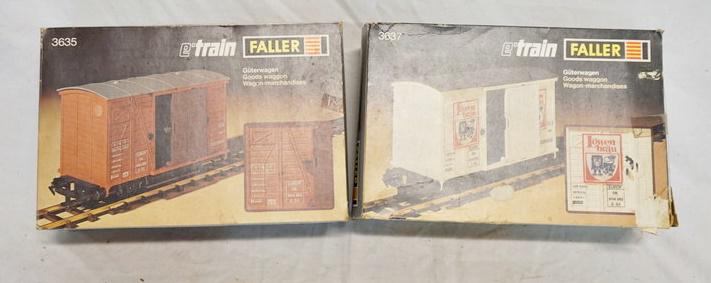 LOT OF 2 FALLER E TRAIN MODELS (1 of 3)