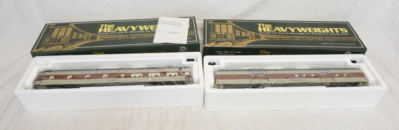 2 K-LINE HEAVYWEIGHTS PASSENGER CAR MODELS (1 of 2)