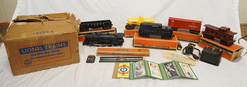 LIONEL TRAINS OUTFIT NO. 1513S O27 FREIGHT TRAIN (1 of 6)