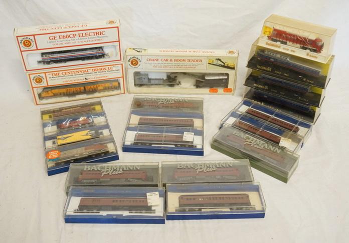 20 BACHMANN N GAUGE MODEL TRAINS (1 of 4)