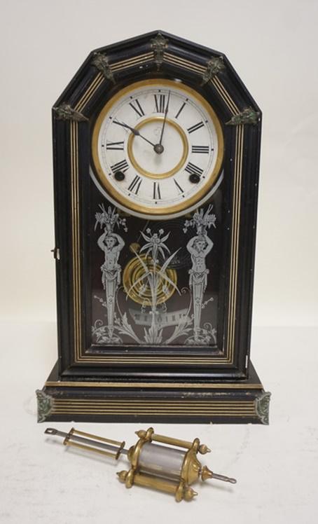 VICTORIAN ANSONIA CLOCK (1 of 3)