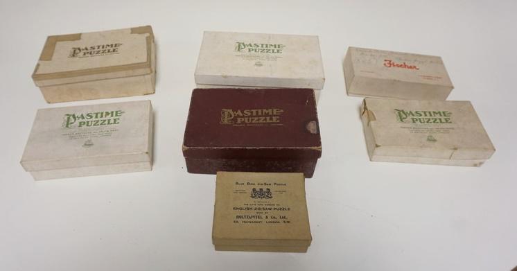 ANTIQUE WOOD JIG SAW PUZZLES (1 of 2)