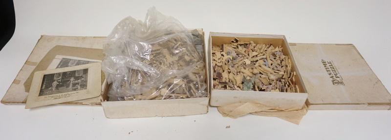 ANTIQUE WOOD JIG SAW PUZZLES (1 of 2)