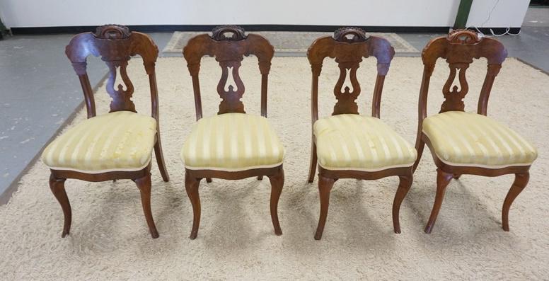 ANTIQUE EMPIRE STYLE SIDE CHAIRS (1 of 2)