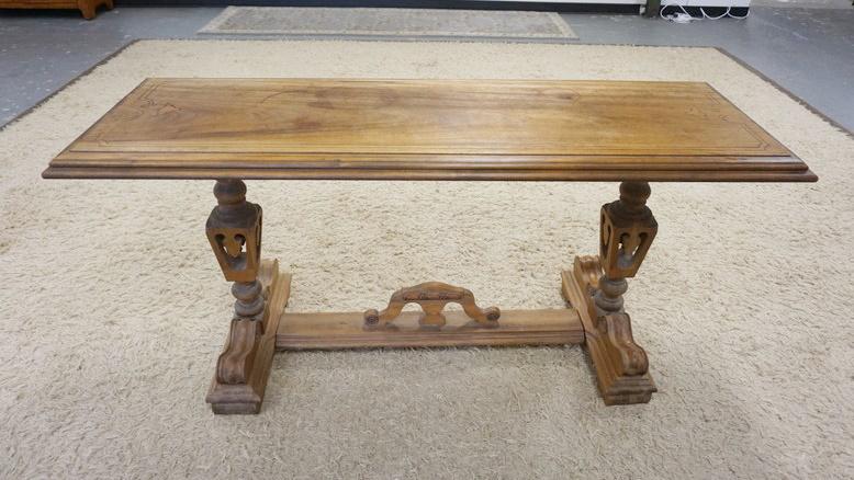 WALNUT SOFA TABLE (1 of 2)