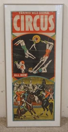 FRAMED CIRCUS POSTER (1 of 1)