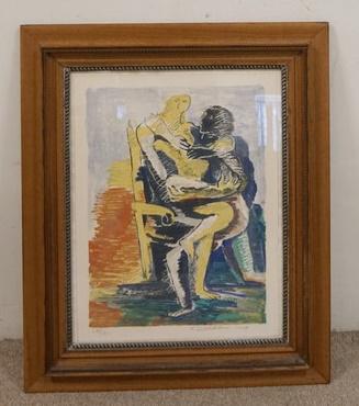 OSSIP ZADKINE LIMITED EDITION PRINT (1 of 3)