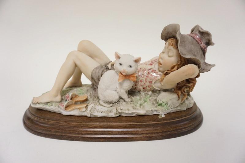 G ARMANI FIGURE OF YOUNG GIRL SLEEPING (1 of 2)