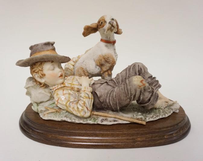 G ARMANI FIGURE OF YOUNG BOY SLEEPING (1 of 2)