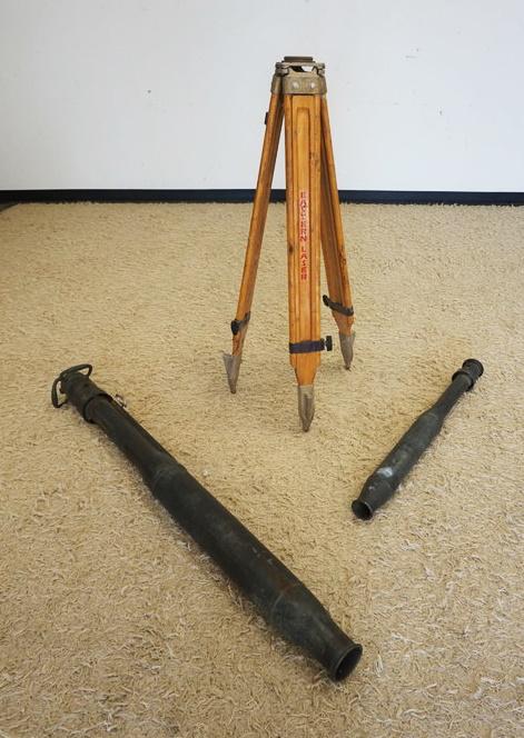 TRIPOD & 2 FIRE NOZZLES (1 of 4)