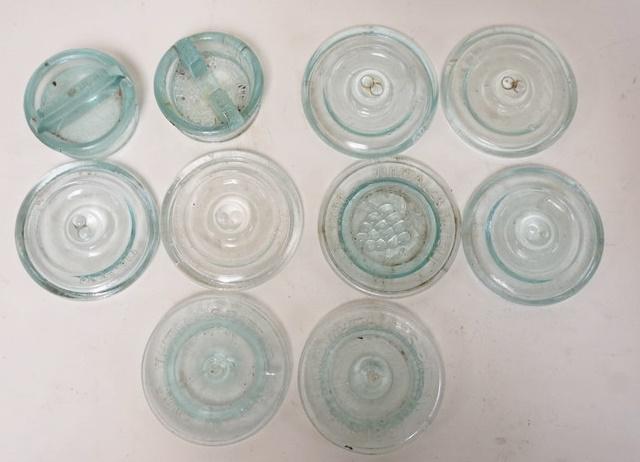 10 GLASS CANNING JAR TOPS (1 of 1)