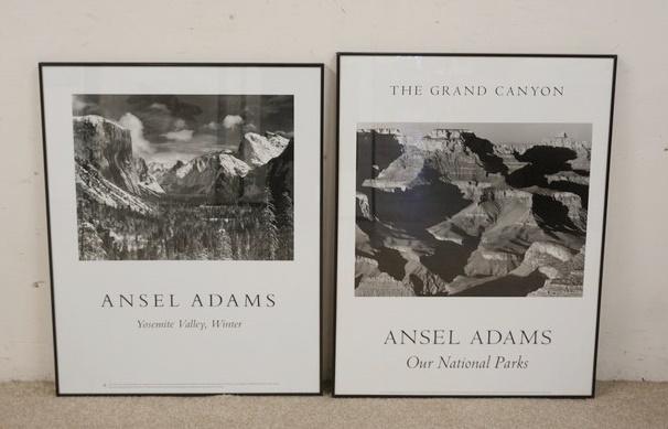2 FRAMED ANSEL ADAMS POSTERS (1 of 3)