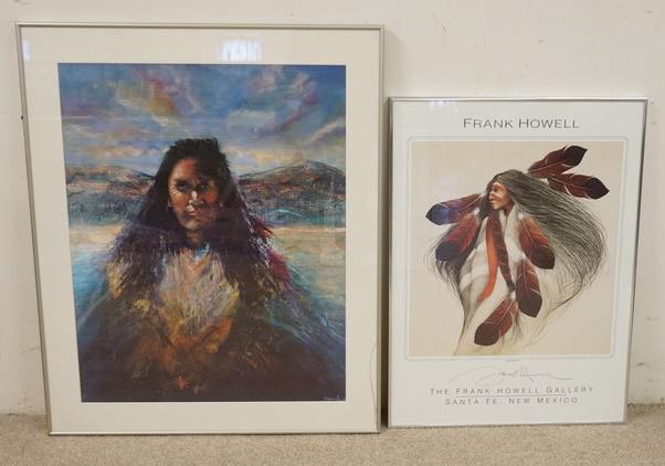 CHARLES AZBELL & FRANK HOWELL FRAMED PRINTS (1 of 5)